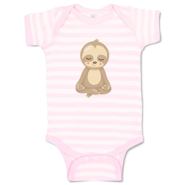 Baby Clothes Sloth Yoga Safari Baby Bodysuits Boy & Girl Newborn Clothes Cotton
