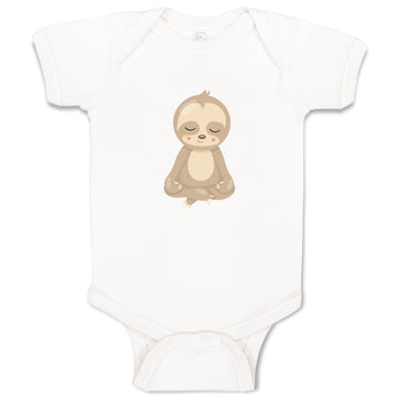 Baby Clothes Sloth Yoga Safari Baby Bodysuits Boy & Girl Newborn Clothes Cotton