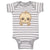 Baby Clothes Sloth Face Open Eyes Safari Baby Bodysuits Boy & Girl Cotton