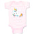 Baby Clothes White Unicorn Opens Eyes Baby Bodysuits Boy & Girl Cotton