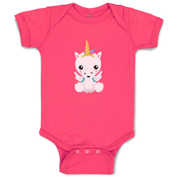 Baby Clothes Baby Unicorn Baby Bodysuits Boy & Girl Newborn Clothes Cotton