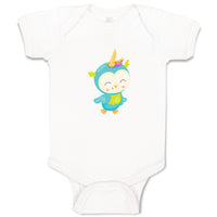 Baby Clothes Owl Unicorn Baby Bodysuits Boy & Girl Newborn Clothes Cotton