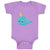 Baby Clothes Whale Unicorn Ocean Sea Life Baby Bodysuits Boy & Girl Cotton