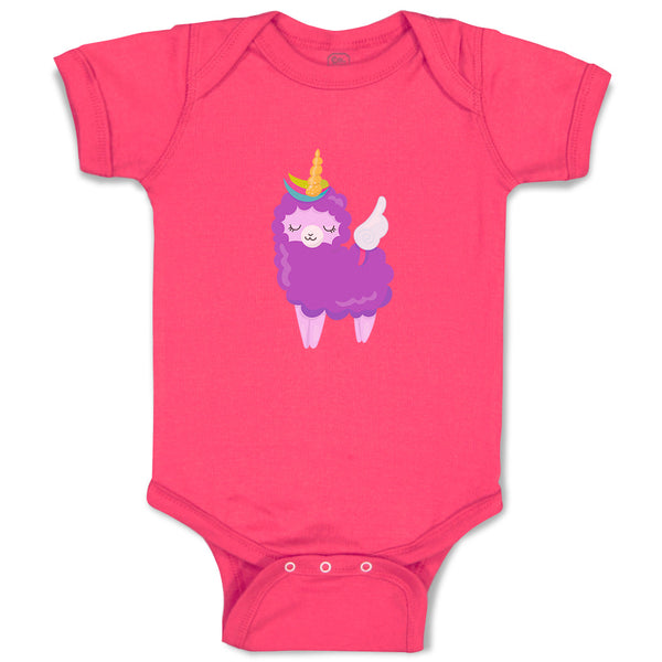 Baby Clothes Lama Unicorn Zoo Funny Baby Bodysuits Boy & Girl Cotton