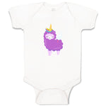 Baby Clothes Lama Unicorn Zoo Funny Baby Bodysuits Boy & Girl Cotton