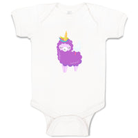 Baby Clothes Lama Unicorn Zoo Funny Baby Bodysuits Boy & Girl Cotton