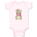 Baby Clothes Hamster Unicorn Baby Bodysuits Boy & Girl Newborn Clothes Cotton