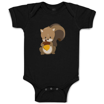 Baby Clothes Squirrel Nut Baby Bodysuits Boy & Girl Newborn Clothes Cotton