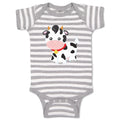 Baby Clothes Cow Bell Farm Baby Bodysuits Boy & Girl Newborn Clothes Cotton