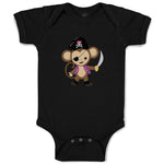 Baby Clothes 1 Eye Monkey Captain Safari Baby Bodysuits Boy & Girl Cotton