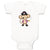 Baby Clothes 1 Eye Monkey Captain Safari Baby Bodysuits Boy & Girl Cotton