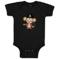 Baby Clothes Monkey Captain Safari Baby Bodysuits Boy & Girl Cotton