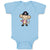 Baby Clothes Monkey Captain Safari Baby Bodysuits Boy & Girl Cotton
