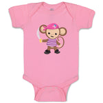 Baby Clothes Monkey Pirate Safari Baby Bodysuits Boy & Girl Cotton