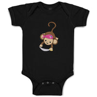 Baby Clothes Monkey Pirate Sword Safari Baby Bodysuits Boy & Girl Cotton