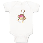 Baby Clothes Monkey Pirate Sword Safari Baby Bodysuits Boy & Girl Cotton