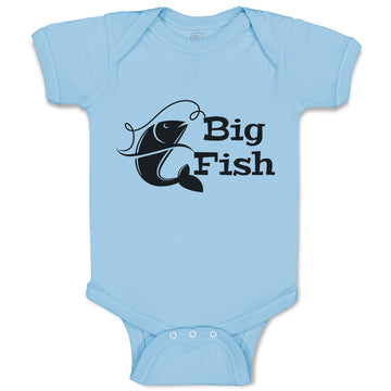 Baby Clothes Fishing Big Fish Hunting Hobby Baby Bodysuits Boy & Girl Cotton