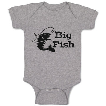 Baby Clothes Fishing Big Fish Hunting Hobby Baby Bodysuits Boy & Girl Cotton