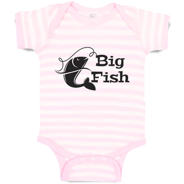 Baby Clothes Fishing Big Fish Hunting Hobby Baby Bodysuits Boy & Girl Cotton