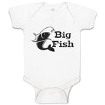 Baby Clothes Fishing Big Fish Hunting Hobby Baby Bodysuits Boy & Girl Cotton