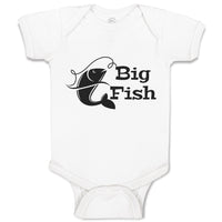 Baby Clothes Fishing Big Fish Hunting Hobby Baby Bodysuits Boy & Girl Cotton