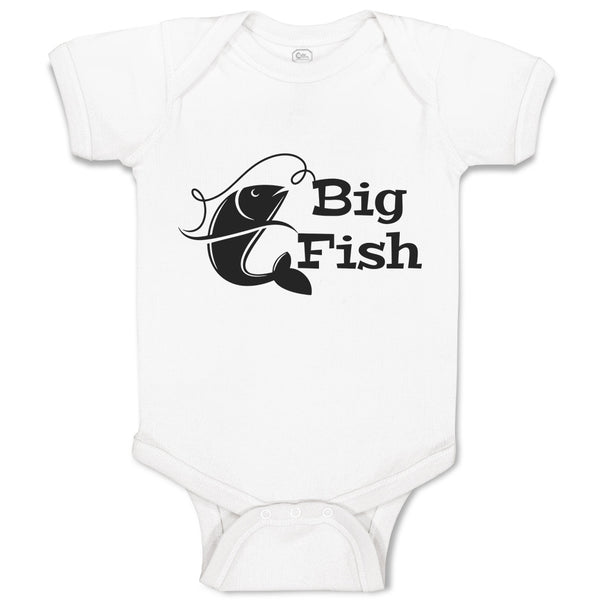 Baby Clothes Fishing Big Fish Hunting Hobby Baby Bodysuits Boy & Girl Cotton