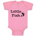 Baby Clothes Fishing Little Fish Hunting Hobby Baby Bodysuits Boy & Girl Cotton