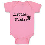 Baby Clothes Fishing Little Fish Hunting Hobby Baby Bodysuits Boy & Girl Cotton
