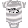 Baby Clothes Fishing Little Fish Hunting Hobby Baby Bodysuits Boy & Girl Cotton