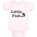 Baby Clothes Fishing Little Fish Hunting Hobby Baby Bodysuits Boy & Girl Cotton