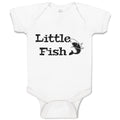Baby Clothes Fishing Little Fish Hunting Hobby Baby Bodysuits Boy & Girl Cotton