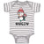 Baby Clothes Cute Hugsy Penguin on Scarf and Cap Ice Skating Sport Cotton