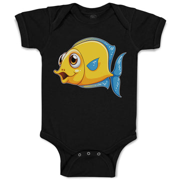 Baby Clothes Golden Koi Freshwater Fish Aquarium Baby Bodysuits Cotton