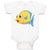 Baby Clothes Golden Koi Freshwater Fish Aquarium Baby Bodysuits Cotton