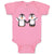 Baby Clothes Little Twin Penguins Sibling Flightless Bird Baby Bodysuits Cotton