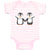 Baby Clothes Little Twin Penguins Sibling Flightless Bird Baby Bodysuits Cotton