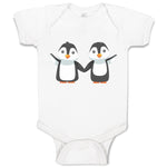 Little Twin Penguins Sibling Flightless Bird