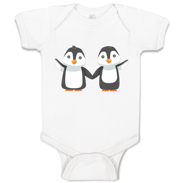 Little Twin Penguins Sibling Flightless Bird