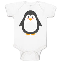 Cute Aquamarine Fatty Penguin Gesture