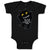 Baby Clothes Scaring Aargh!! I'Ll You'Re Cute Silhouette Spooky Baby Bodysuits