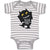 Baby Clothes Scaring Aargh!! I'Ll You'Re Cute Silhouette Spooky Baby Bodysuits