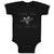 Baby Clothes Pipistrelle Batty like My Mee-Maw Flying at Night Baby Bodysuits