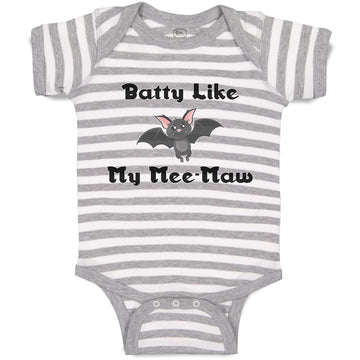 Baby Clothes Pipistrelle Batty like My Mee-Maw Flying at Night Baby Bodysuits