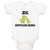 Baby Clothes Green Big Brothers Tyrannosaurus Rex Dinosaur Baby Bodysuits Cotton