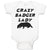 Baby Clothes Forest Crazy Badger Lady Silhouette Wildlife Baby Bodysuits Cotton