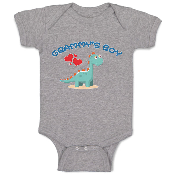 Baby Clothes Grammy's Boy Tyrannosaurus Rex Dinosaur's Love Jurassic Park Cotton