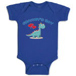 Baby Clothes Grammy's Boy Tyrannosaurus Rex Dinosaur's Love Jurassic Park Cotton