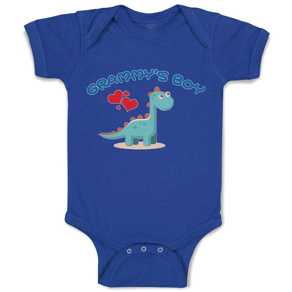 Baby Clothes Grammy's Boy Tyrannosaurus Rex Dinosaur's Love Jurassic Park Cotton