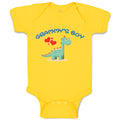 Baby Clothes Grammy's Boy Tyrannosaurus Rex Dinosaur's Love Jurassic Park Cotton