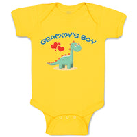 Baby Clothes Grammy's Boy Tyrannosaurus Rex Dinosaur's Love Jurassic Park Cotton